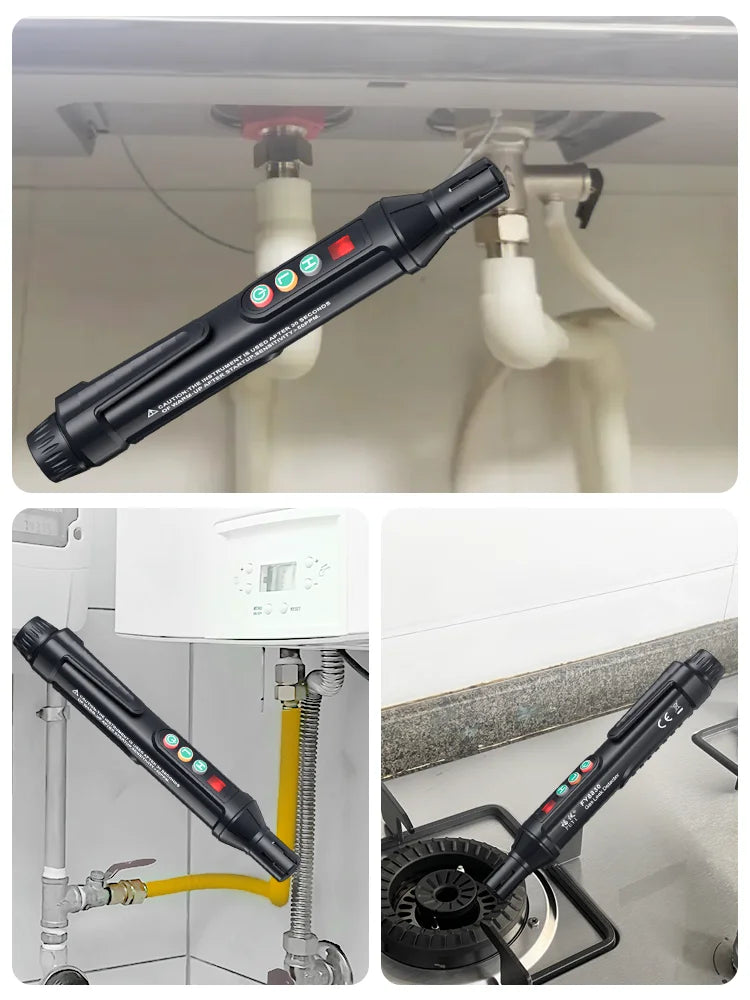 New Portable Gas Leak Detector Natural Gas Detector Combustible Gas Detector With Audible And Visual Alarm Gas Sniffer Test
