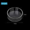 Aquarium Feeding Bowl Fish Tank Feeder Shrimp Tropical Fish Ratfish Glass Feeding Dish Clear Round Tray Reduce Food Scraps