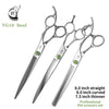 Crane 8 Inch Professional Pet Scissors Set Dog Grooming Scissor VG10 Steel Kit High-end Straight Curved Chunker Thinning Shears