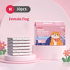 Female Dog Diaper Super Absorption Pet Menstrual Physiological Pants Leakproof Nappies Pants Breathable Puppy Short Dog Supplies