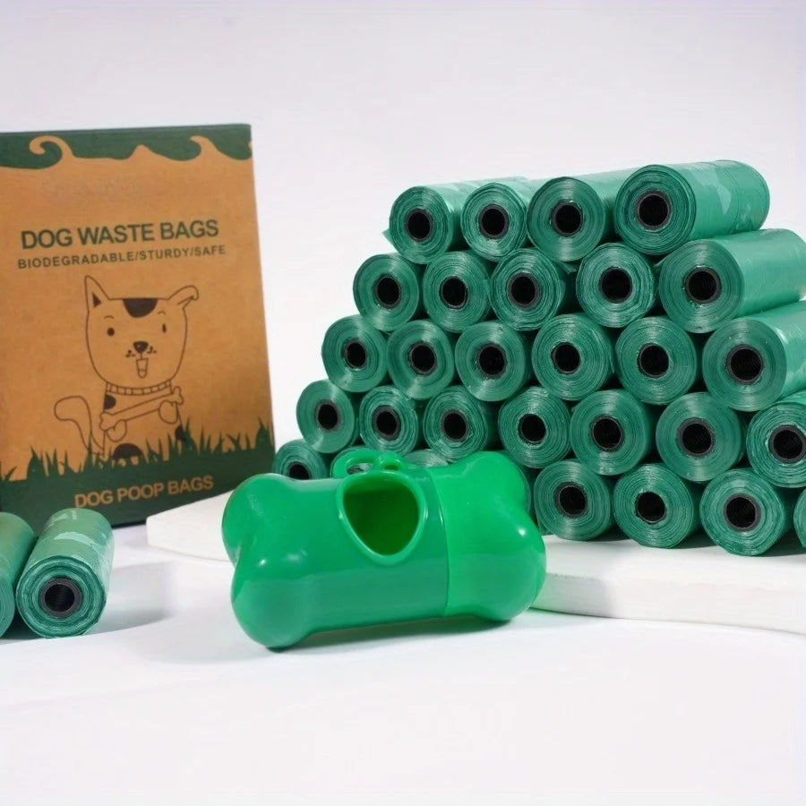 8 rolls / 120 bag Pet Poop Bags: Scented And Unscented Options for Dog'S Cleanliness Available in various fragrances