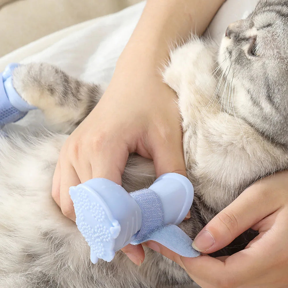 Brand New Pet Rainshoe Waterproof Anti-slip Rubber Boots For Small Medium Large Dogs Cats Outdoor Shoe Dog Boots Pet Accessories