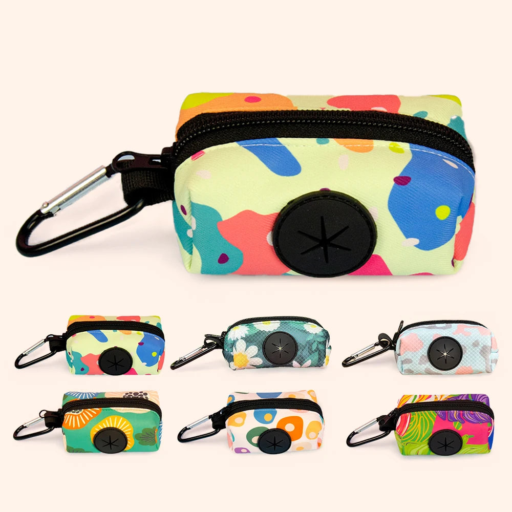 Economy 1pcs/2pcs dog poop bags with stylish design for quick cleanup ( no leash and waste bag)