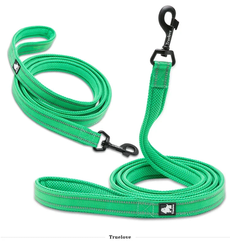 Truelove Pet Dog Leash Reflective Nylon Webbing Zinc Alloy Hook Suitable For Small And Large Dogs 110/200CM Length Products