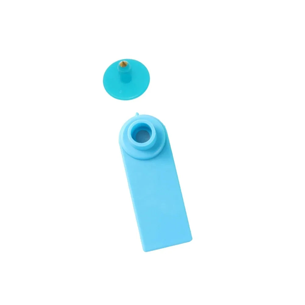 100 Pcs Sheep Goat Ear Tags No Words 5 Colors Plastic Farm Livestock Marking Earrings Pig Cattle Animal Identification Equipment