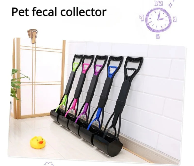 New Dog Poop Picker Extra Long Handle Large Collapsible Scooper Outdoor Dog Walking Cleaning Tool Feces Collector Pet Products