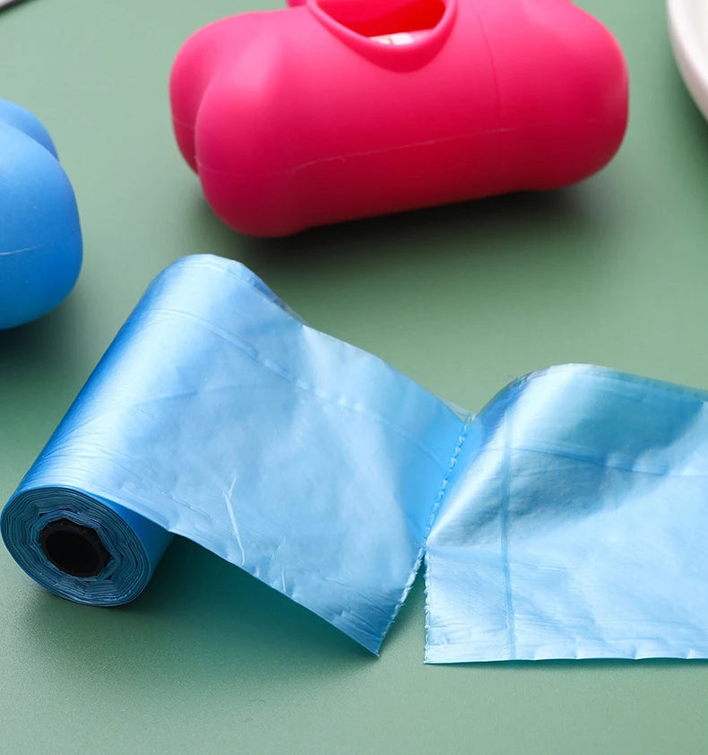 Pet Bin bag dog toilet bag pet cleaning supplies bone type pet garbage container toilet collector