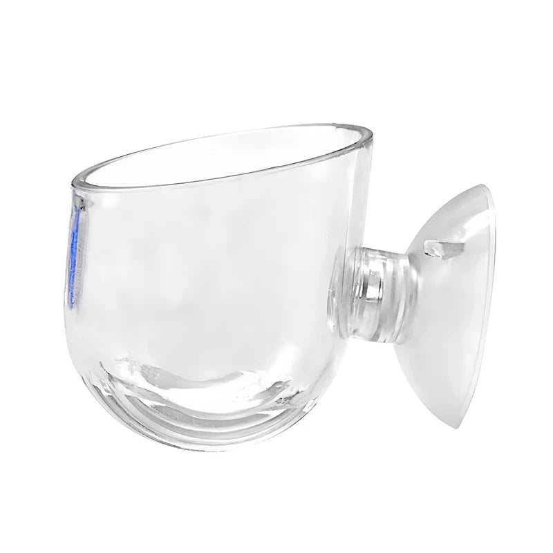Aquarium Decoration Plant Cup Pot Acrylic Aquatic Plant Cup With Suction Holder Planting Cylinder Cup Aquarium Decoration tool