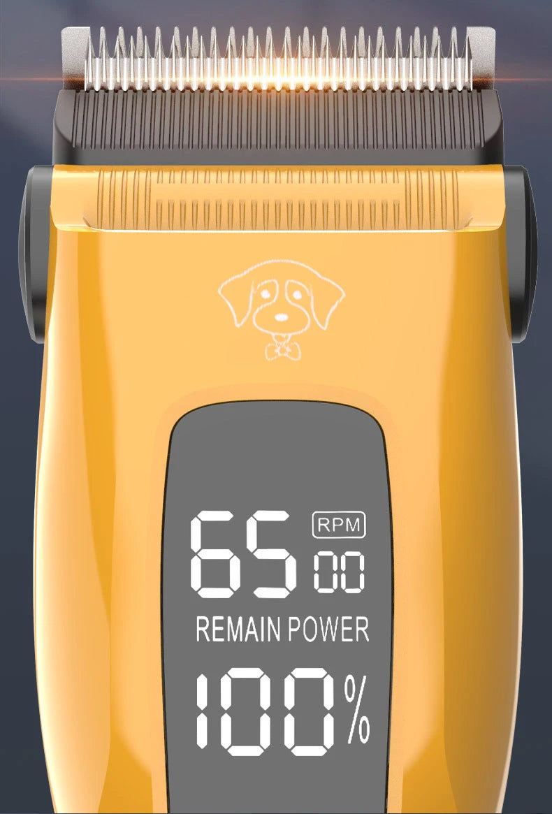 Pet Clipper Professional Dog Hair Trimmer Cat Grooming Shaver Type-C Charged Electric Puppy Cutting Machine for Small Big animal