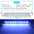 Aquarium LED Light Super Slim Fish Tank Aquatic Plant Grow Lighting Waterproof Bright Clip Lamp Blue LED 18-72cm for Plants 220v