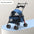 Pet Stroller Dogs Cats Teddy Bear Baby Stroller Small Pet Stroller Light and Foldable Suitable Outdoor Travel Dog Cat Supplies