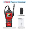 HABOTEST HT601B+PRO Gas Leak Detector 0-9999PPM Flexible probe Quick response Combustible Natural Methane Gas Detector