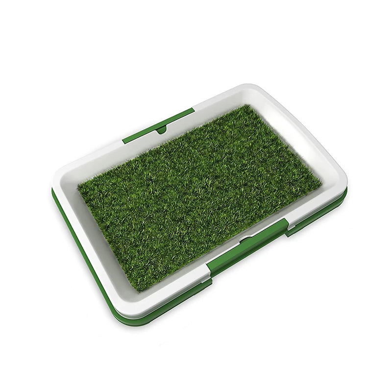 Pet Dog Toilet Artificial Grass Dog Potty Splashproof Washable Reusable Pee Pads Dog Training Toilet Puppy Pad Tray Pet Supplies