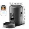 2L Camera Pet Feeder Timing Smart Automatic Feeder For Cats Dog Button WIFI APP Video Intelligent Dry Food Dispenser Dog Bowl