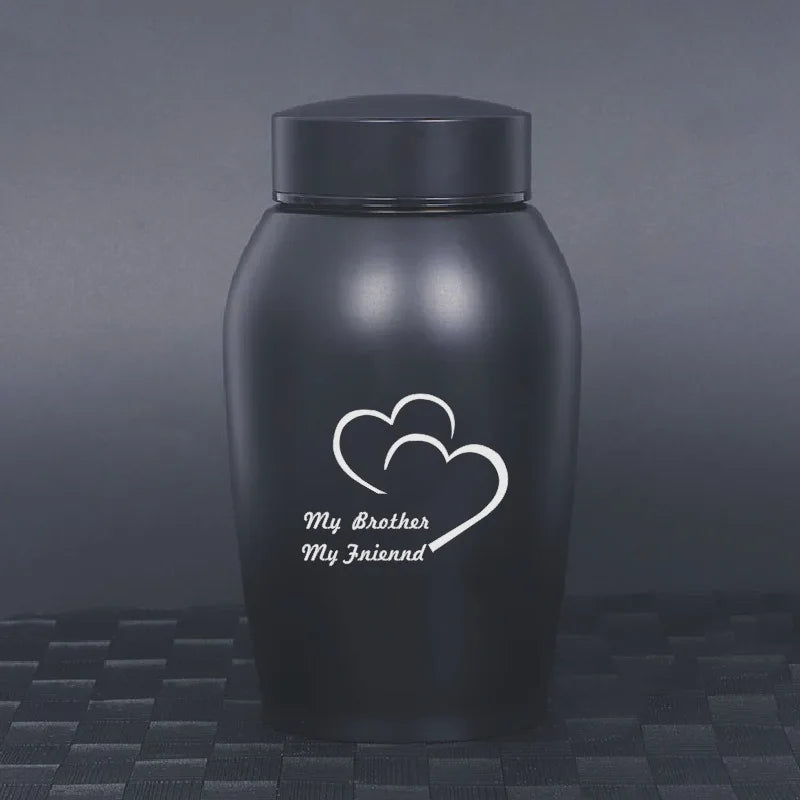 2025 Stainless Steel Dog Ashes Urn Dog Cat Bird Mouse Cremation Ashes Urn Pet Souvenir Jar Sealed Funeral for Dogs Supplies