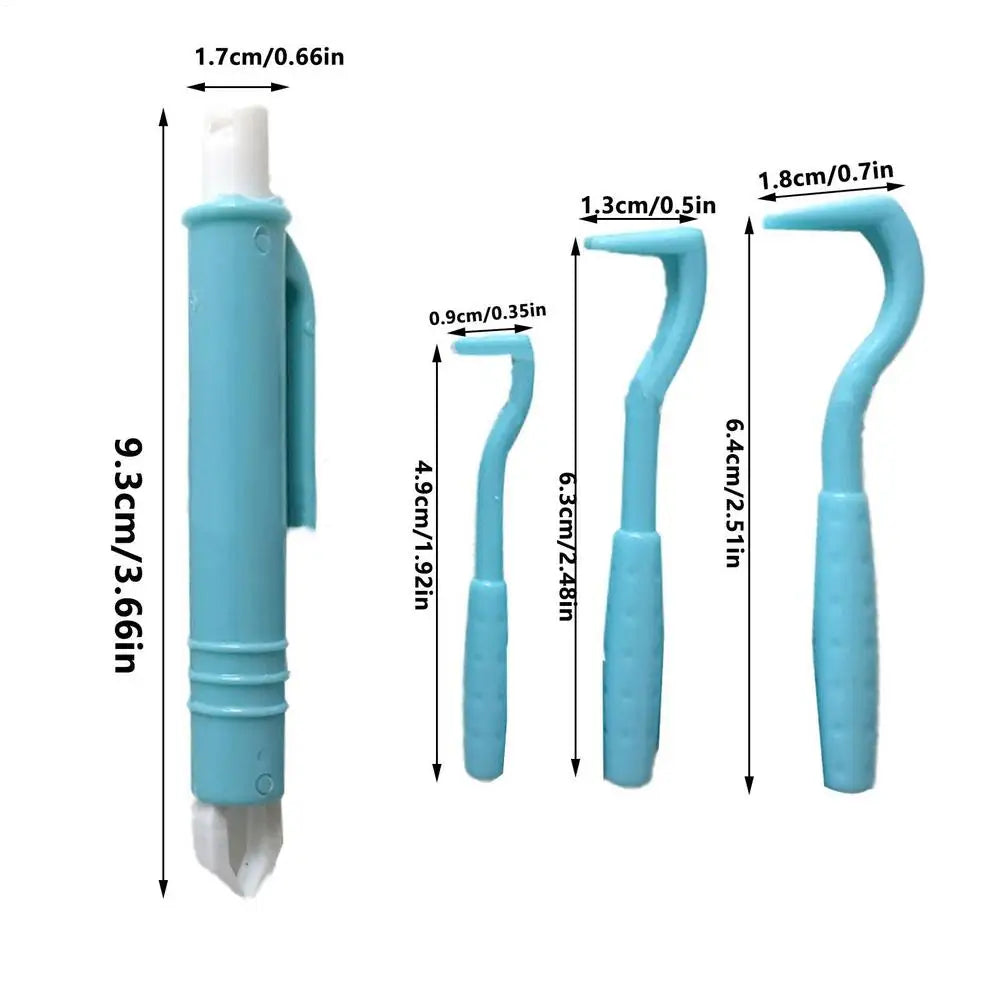 One Set Tick Remover Tool Effortlessly Ticks Fleas Remover Convenient Tick And Flea Remover Pet Cat Dog Tick Clamp Pet Supplies