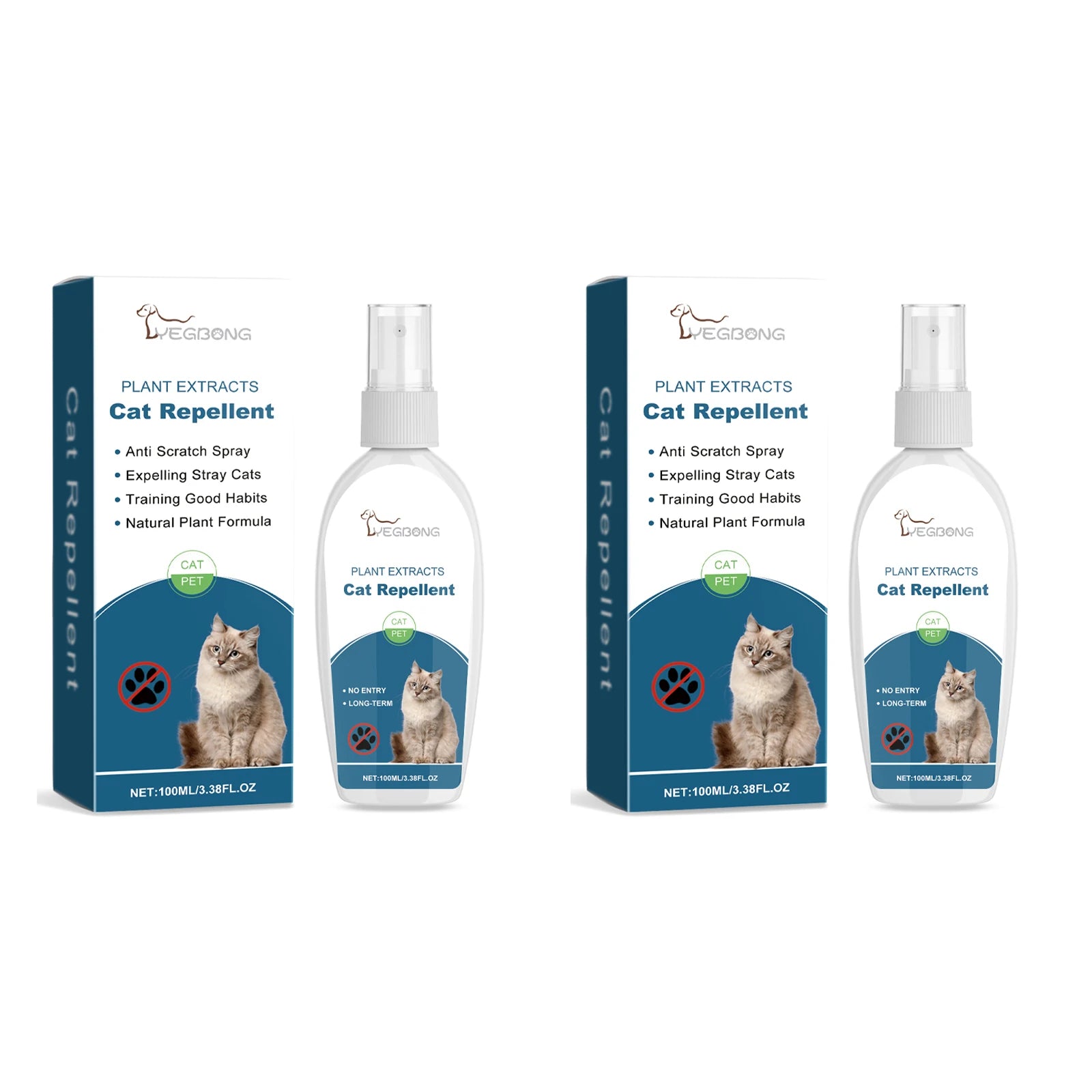 Indoor Cat Repellent Spray Anti-Scratching Anti-Chewing Behavior Corrector Pet Repelling Cats Deterrents Spray Pet Product 100ml