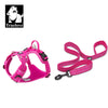 Truelove Pet Harness+Pet Leash Set Rope 110cm/200cm All-in-one Reflective Dog Harness No Pull Adjustable Buckles Dropshipping