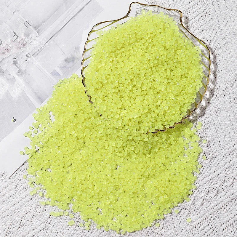 1000pcs 3-5mm Luminous Sand Glow In Dark Pebbles Stone Home Garden Yard Outdoor Path Lawn Decorations Fish Tank Aquarium Decor