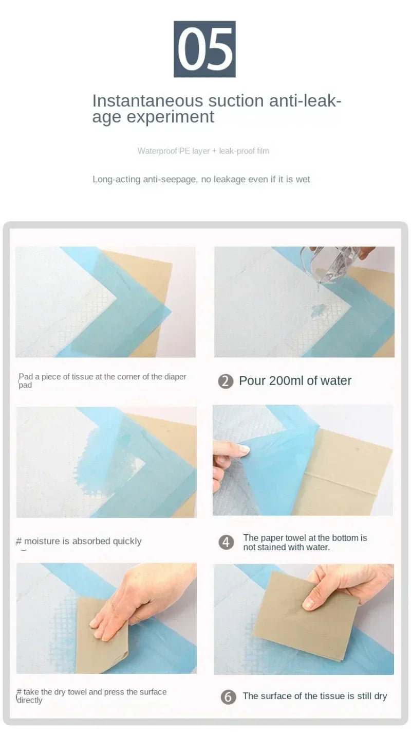 Super Absorbent Pet Paper Urine Pad Dog Training Paper Urine Pad Disposable Healthy Paper Urine Pad Cat and Dog Quick Drying