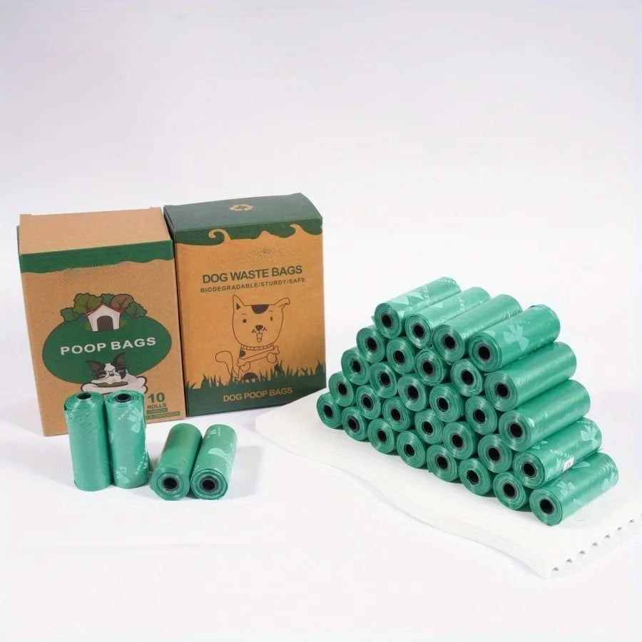 8 rolls / 120 bag Pet Poop Bags: Scented And Unscented Options for Dog'S Cleanliness Available in various fragrances