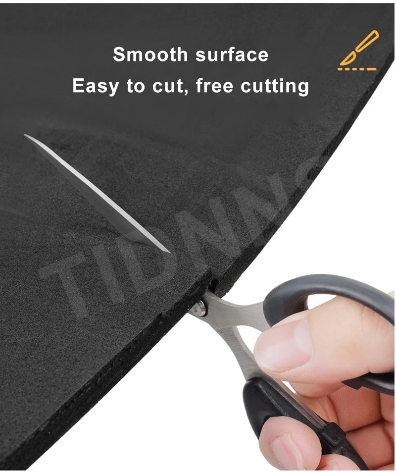 Fish Tank Mat Aquarium Anti-Slip Pad Shock-Absorbing Mute Thickened Black Mat Turtle Tank Landscaping Environmental Insulation