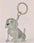 Dog Hair Storage Cute Pendant Keychain Bag Pendant Couple Car Key Chains Jewelry Souvenir Collection Gift Decoration Accessories