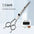 Fenice 6.5/7.0/7.5 Inch Pet Grooming Scissors Set Dog Hair Trimming Shears Cutting Thinning Curved Scissor Kit for Family Use