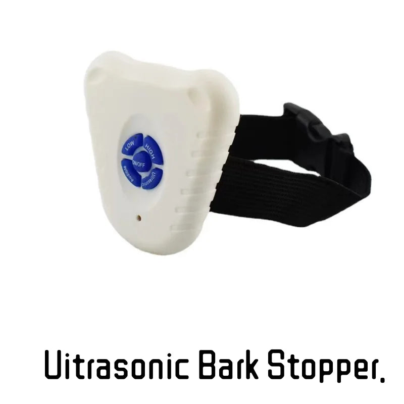 Pet Dog Anti Barking Device USB Electric Ultrasonic Dogs Training Collar Dog Stop Barking Vibration Anti Bark Collar Dropship