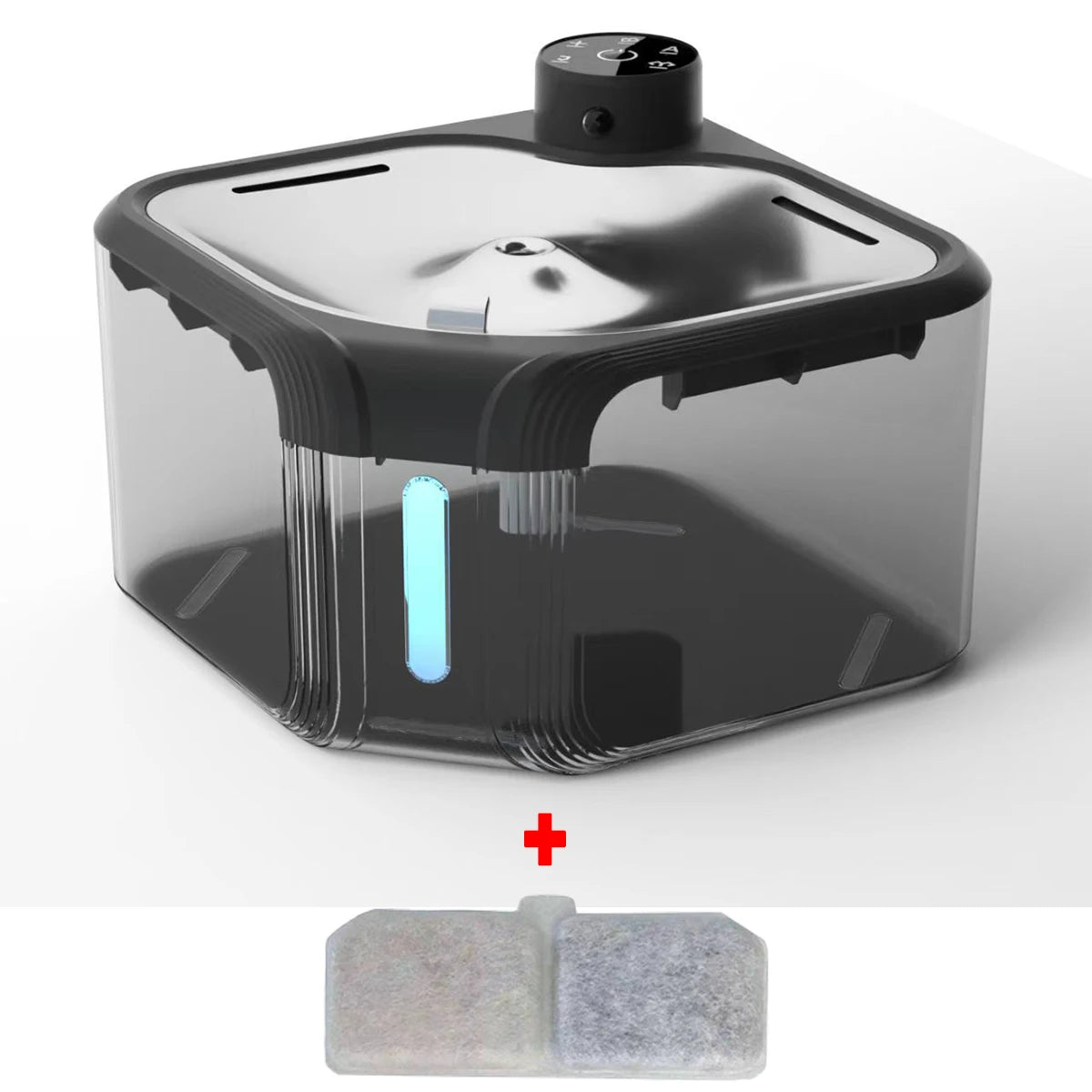 Wireless Automatic Cat Water Fountain 3600mAh 2800ML Pet Water Dispenser For Dog Cat Infrared Sensor Smart Pet Drinkier Fountain