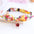 Cute Japanese Print Pet Dog Collars Bunny Ears Shaped Necklace for Cats Spring Decorate Puppy Supplies Neck Wear Cat Accessories
