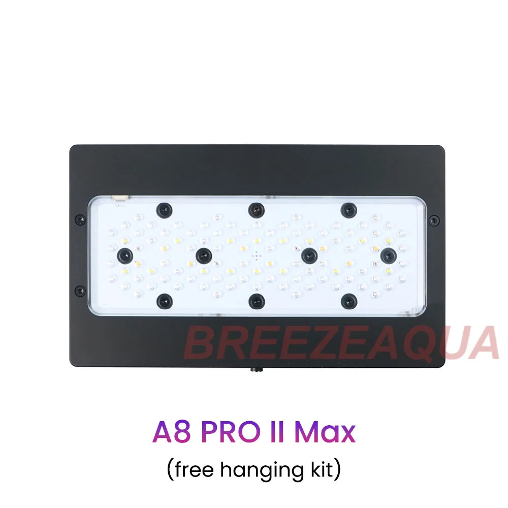 A8pro Blue II Max  240W Full Spectrum WiFi APP Controlled Coral LED Light Reef Marine Aquarium Light with CREE LED Beads