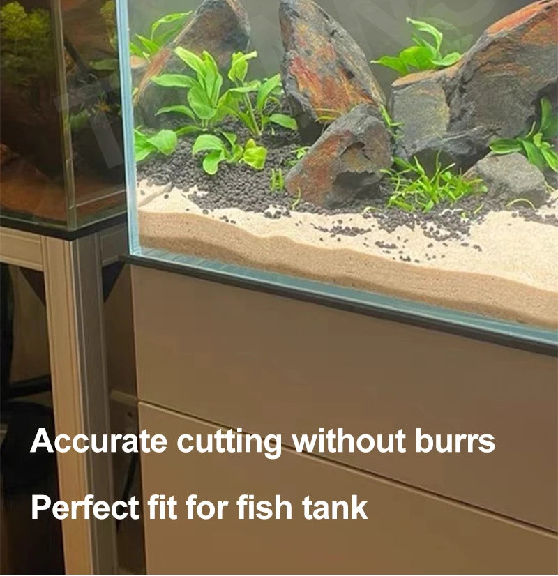 Fish Tank Mat Aquarium Anti-Slip Pad Shock-Absorbing Mute Thickened Black Mat Turtle Tank Landscaping Environmental Insulation