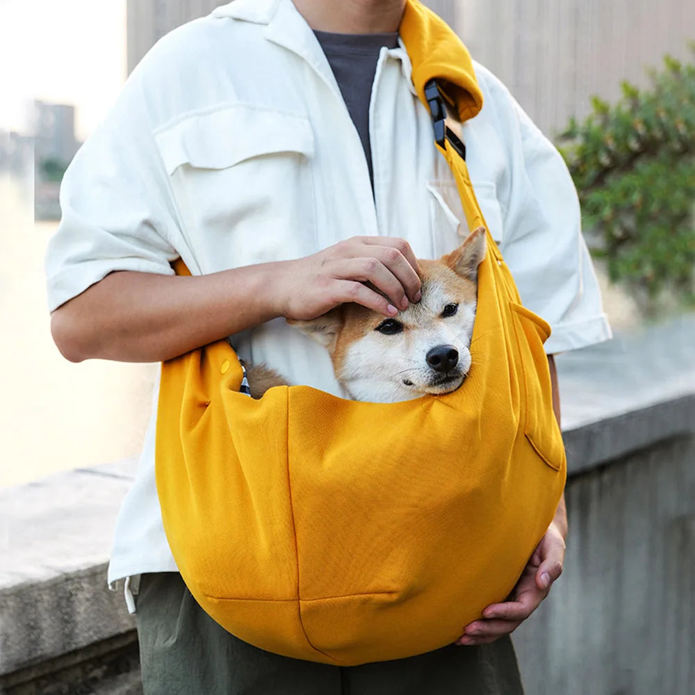 Pet Comfortable Dog Bag Pet Crossbody Shoulder Big Bag Outdoor Travel Portable Cat Puppy Sling Carrier Bag For Small Medium Dogs