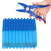 1Set Livestock Animal Goat Ear Tag Pliers Dog Rabbits Sheep Ear Tags Nylon Material Sheep Laser Ear Tag N0.001-1000