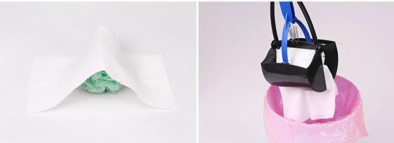 New Dog Poop Picker Extra Long Handle Large Collapsible Scooper Outdoor Dog Walking Cleaning Tool Feces Collector Pet Products