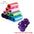 Pet Poop Bag Solid Color Printed Pet Garbage Bag Cleaning Poop Bag Walking Dog Portable Toilet Bag Dog Supplies Poop Bag Set