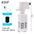 Aquarium Filter Pump Fish Tank Submersible Silent Air Oxygen Aerator Water Change Pump Aquarium Air Pump Wave Maker 220v