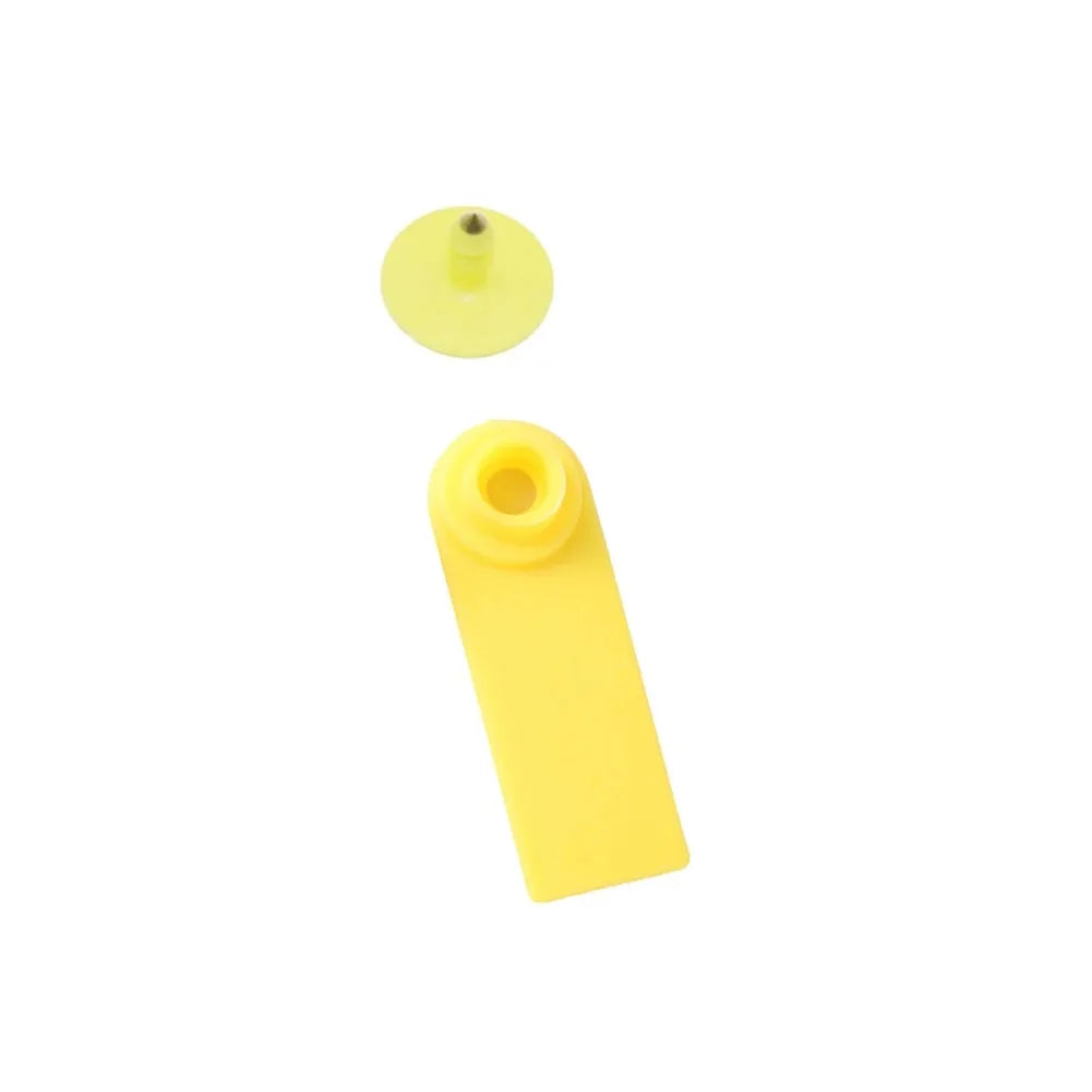 100 Pcs Sheep Goat Ear Tags No Words 5 Colors Plastic Farm Livestock Marking Earrings Pig Cattle Animal Identification Equipment