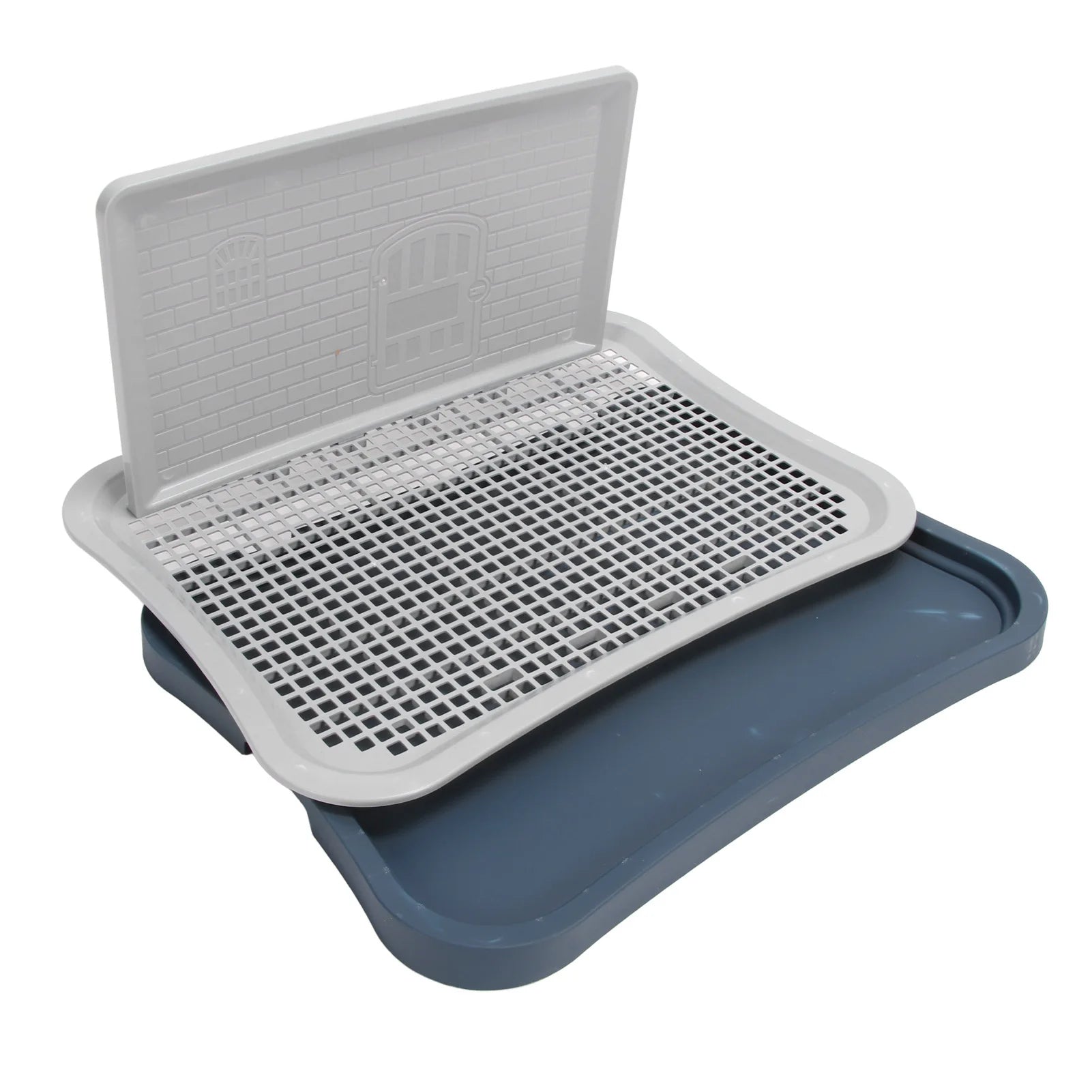 Dog Training Toilet Removable Easy to Clean Portable Puppy Mesh Training Potty Dog Litter Box for Large Small Medium Pets