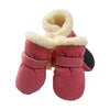 4pcs Winter Dog Shoes Waterproof Shoes For Medium Dogs Winter Boots For Small Dogs Warm Chihuahua Teeth Puppy Socks Yorkshire