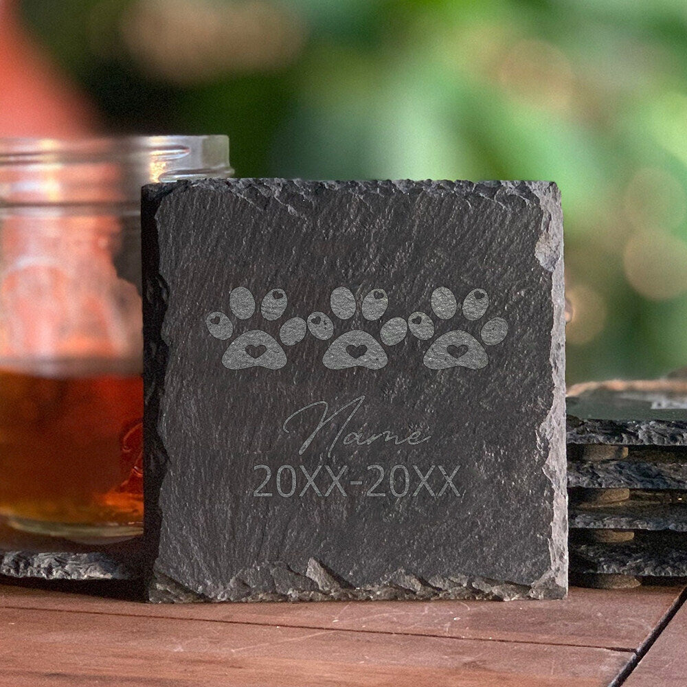 Pet Memorial Stone Custom Dogs Name and Date of Death Personalized Pet Loss Gifts Personalized Dog Grave Marker Plaque