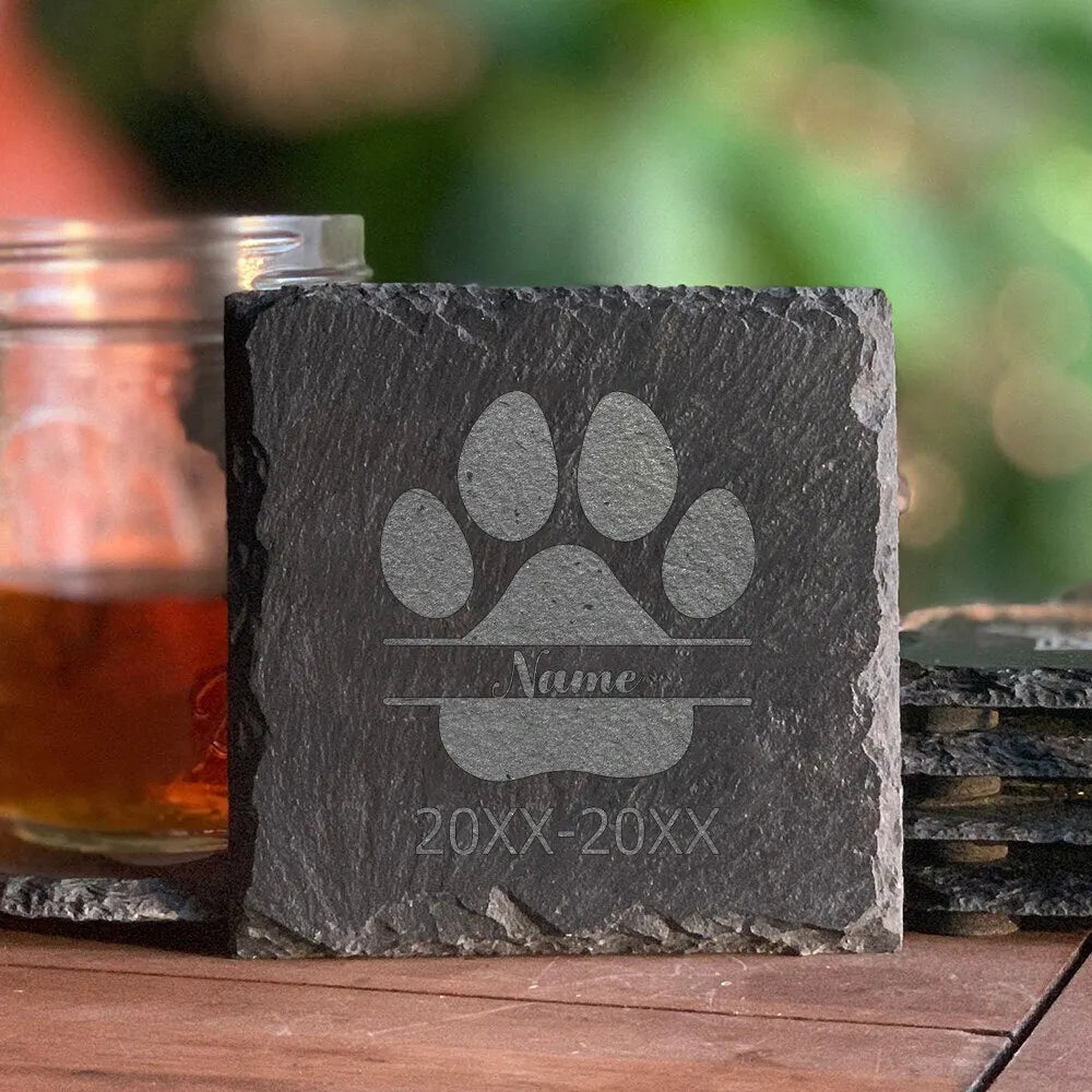 Pet Memorial Stone Custom Dogs Name and Date of Death Personalized Pet Loss Gifts Personalized Dog Grave Marker Plaque