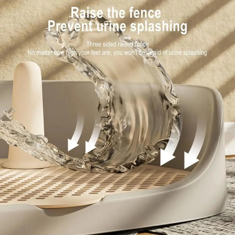 Pet Toilet for Small Dogs Cats Portable Dog Training Toilet Puppy Pad Holder Tray Pet Supplies Indoor Dog Potty Rabbit Toilets