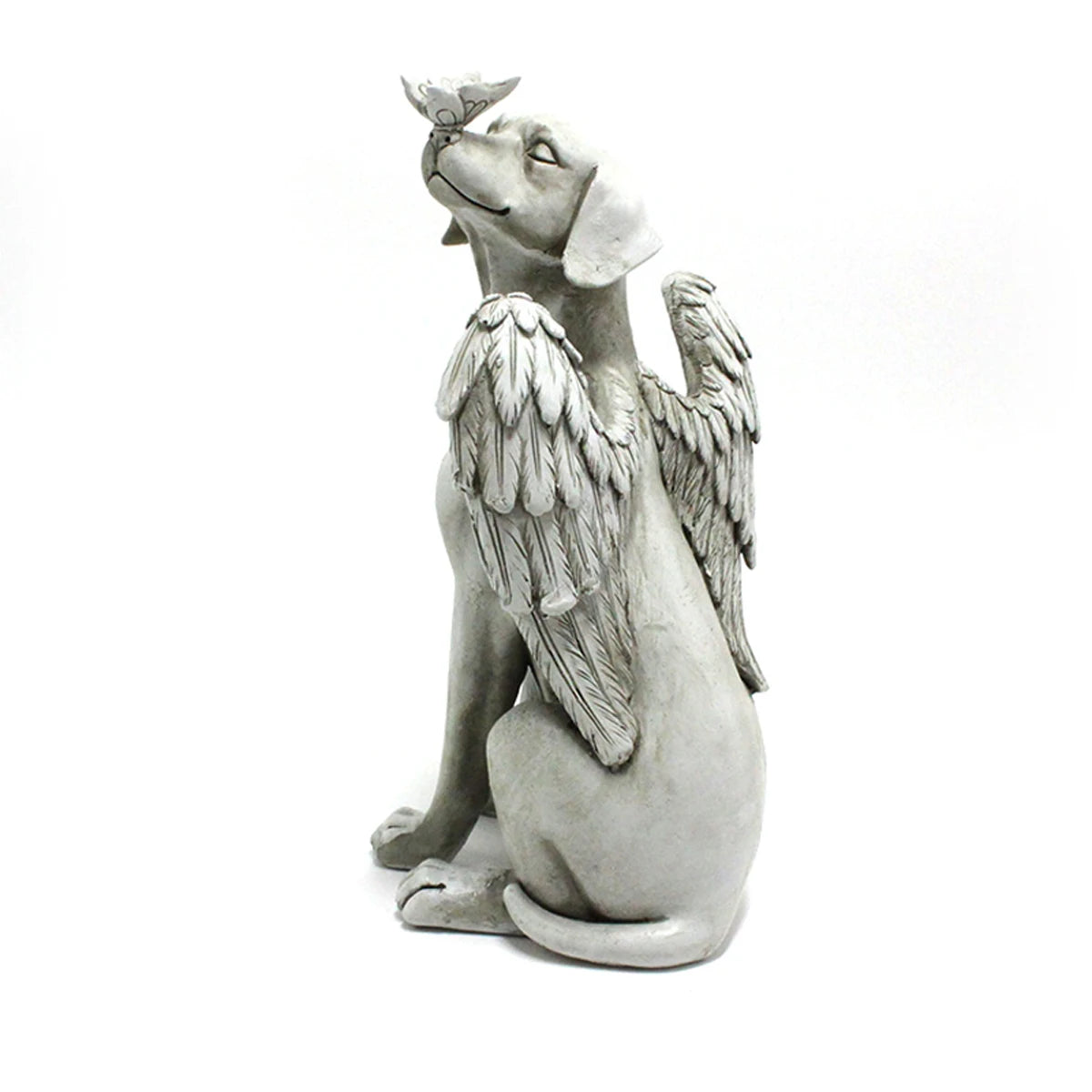 1pc Angel Dog Memorial Statue, Pet Memorial Stone For Dogs, Angel Dog Memorial Gifts, Dog Passing Away Bereavement Gifts, Pets G