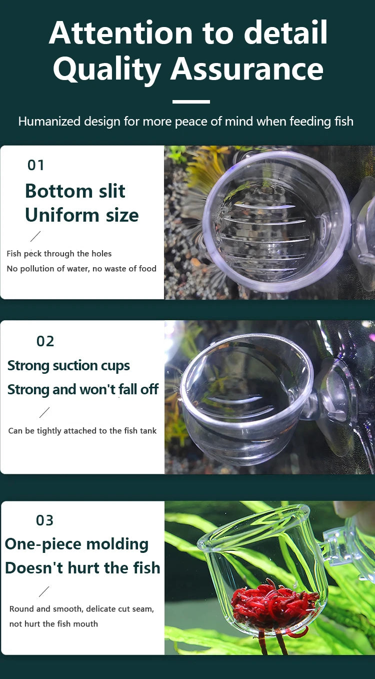 Aquarium Decoration Plant Cup Pot Acrylic Aquatic Plant Cup With Suction Holder Planting Cylinder Cup Aquarium Decoration tool