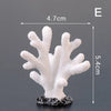 Artificial Coral Fish Tank Decoration Emulates Starfish Resin Reef Landscape Aquarium Decoration Craft Tabletop Decoration
