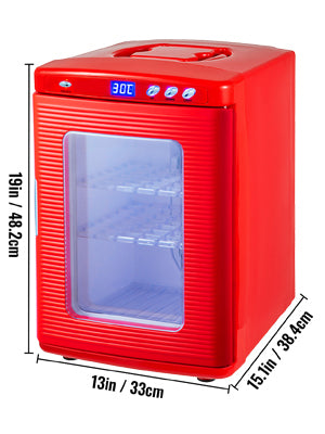 SucceBuy 25L Reptile Incubator Scientific Lab Automatic Incubator Egg Breeding Hatchery Work for Thermostats Snakes and Turtles